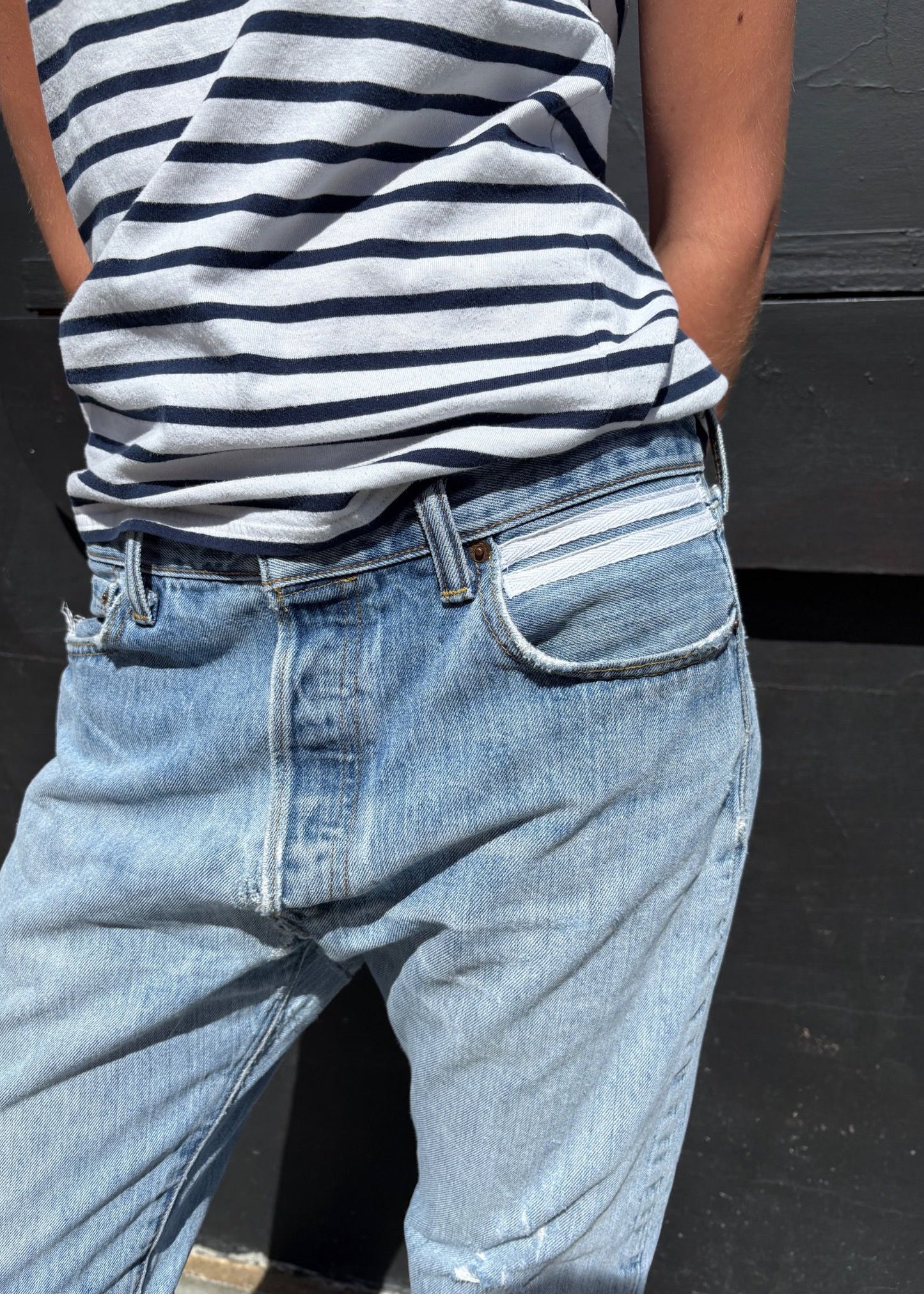 Stripe Levi's 501s