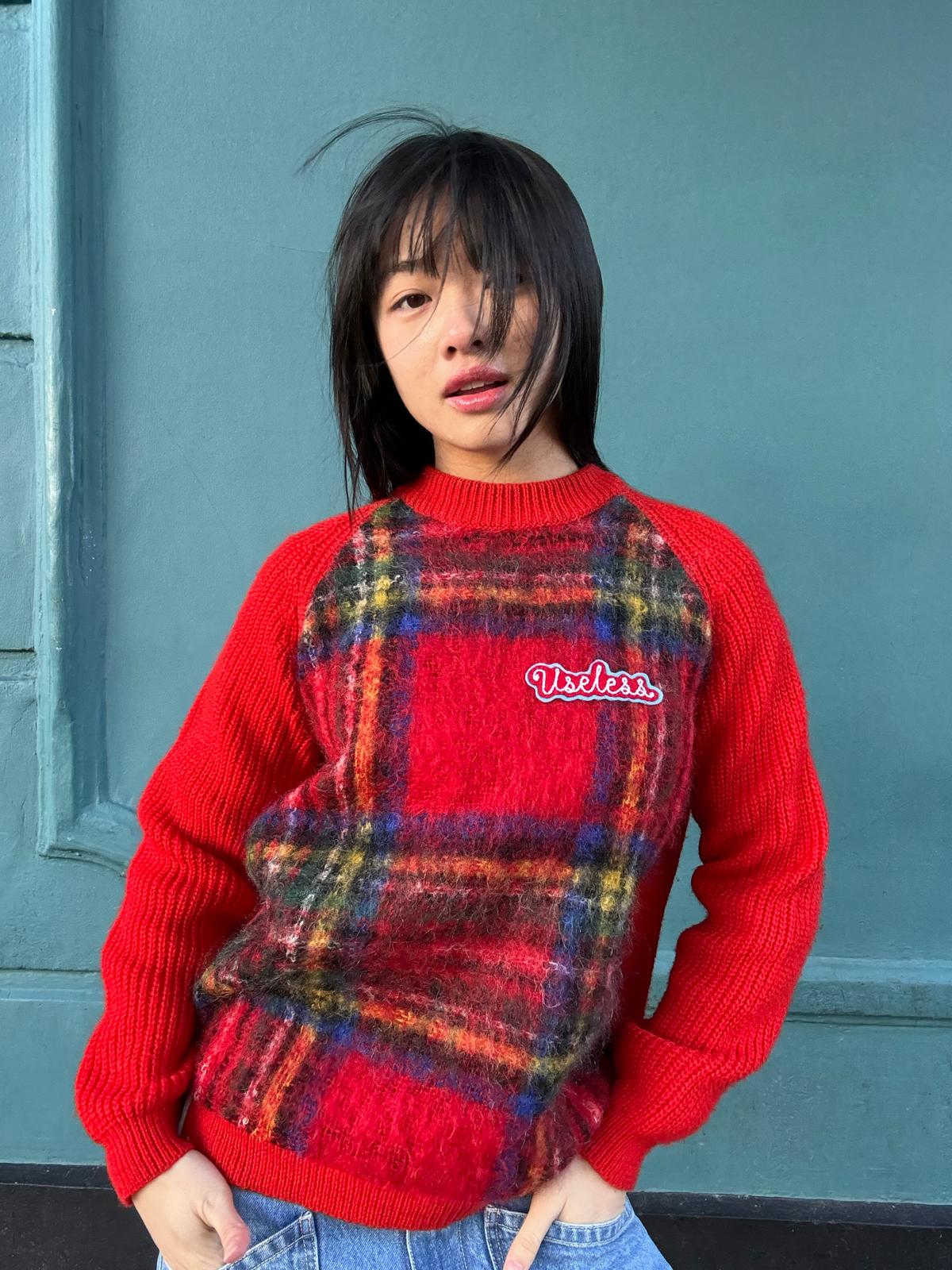 Tartan Knit Jumper