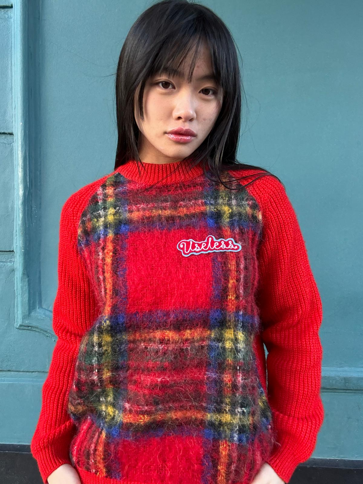 Tartan Knit Jumper