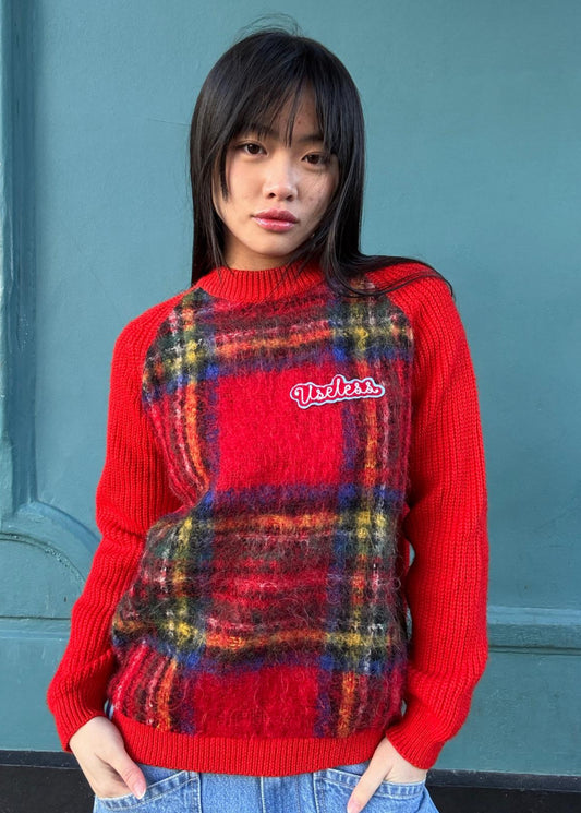 Tartan Knit Jumper