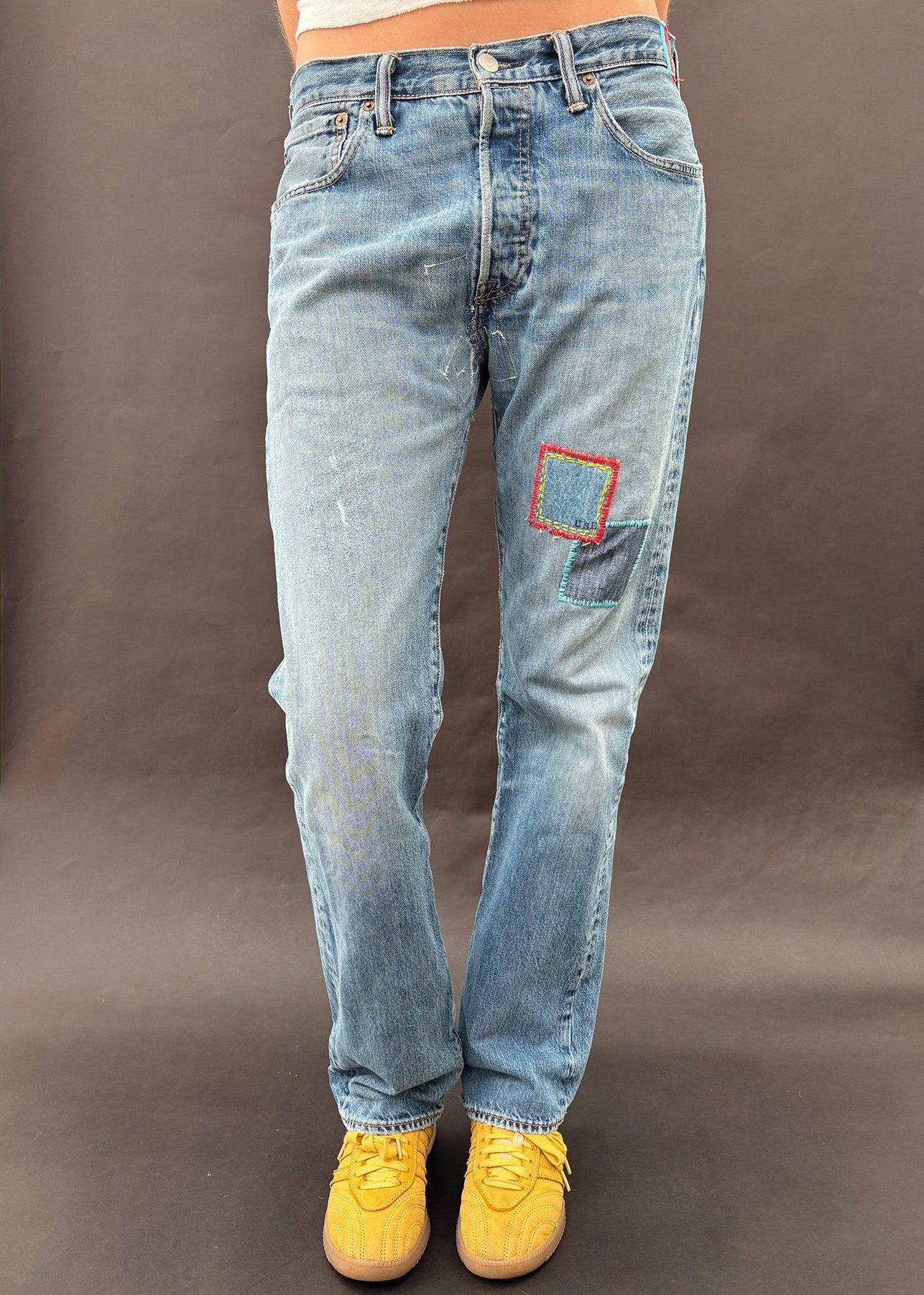Patched Levi 501s
