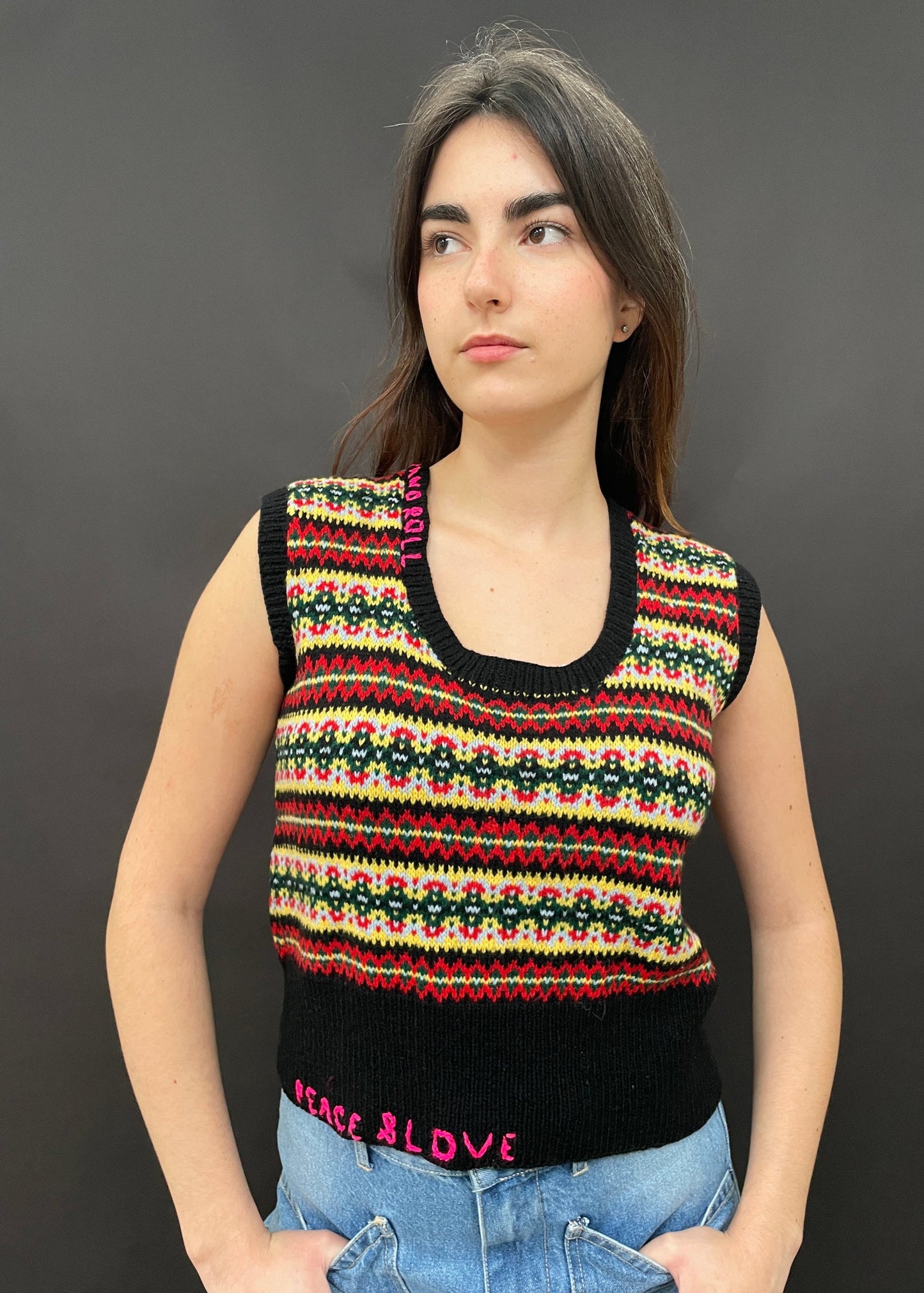 Rock n Roll Sleeveless Knit