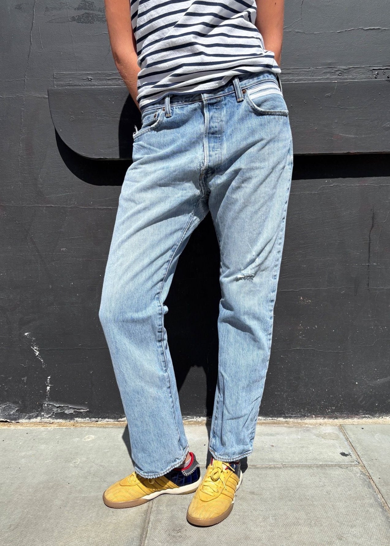 Stripe Levi's 501s